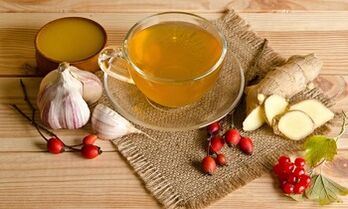 Ginger drinks to increase power
