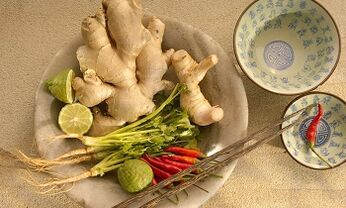 The use of ginger to improve power